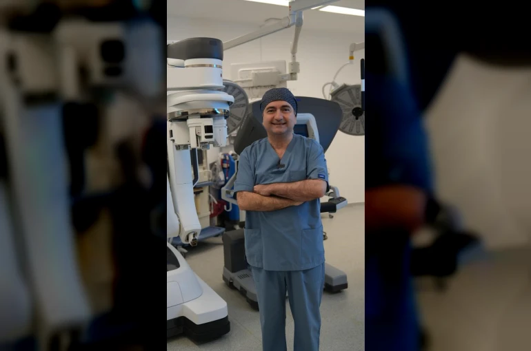 ’’Tek kesiden robotik cerrahi ile iyileşme hızı artıyor’’