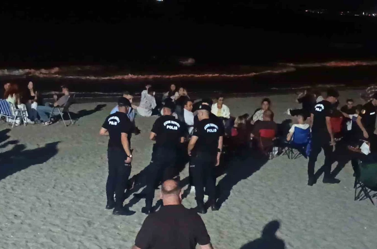 Tekirdağ Emniyeti kumsallarda huzur mesaisini sürdürüyor