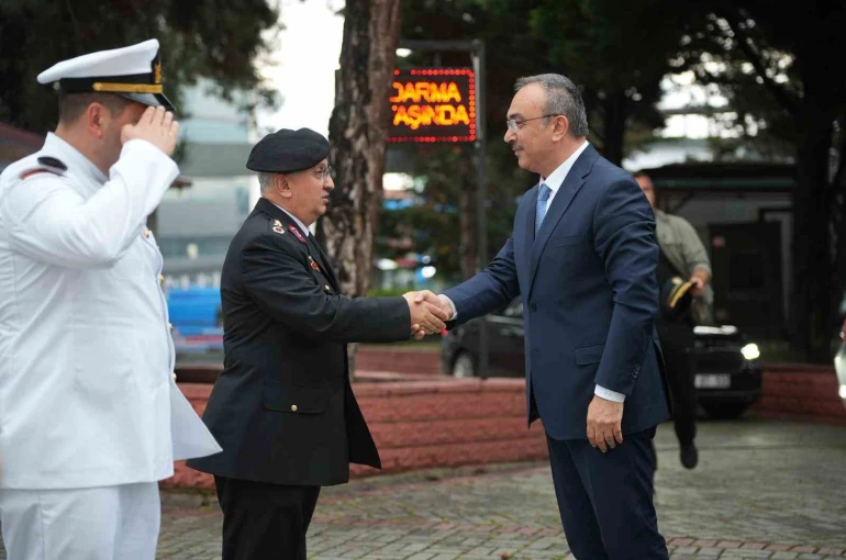 Tekirdağ Valisi Soytürk, jandarma personeliyle bayramlaştı