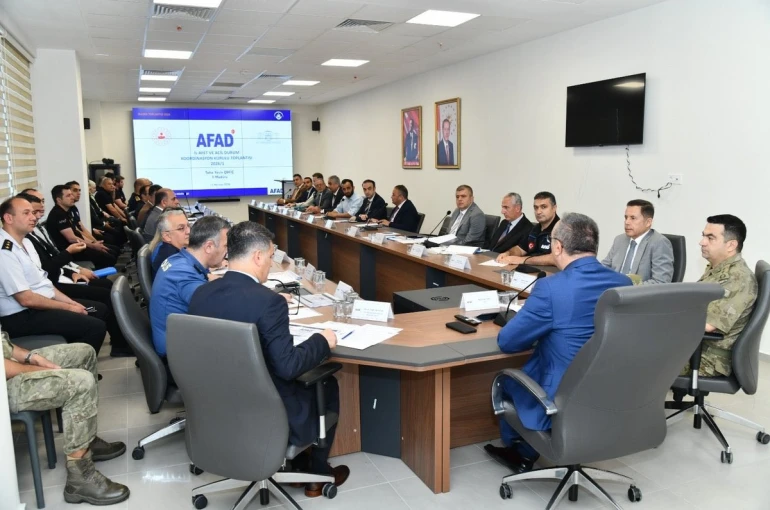 Tekirdağ’da afetlere karşı güç birliği: TAMP Koordinasyon Kurulu toplandı
