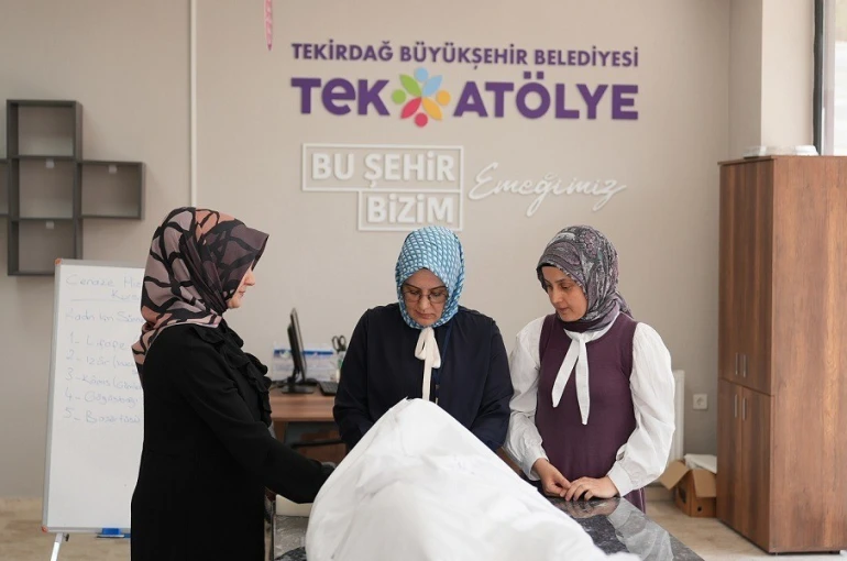 Tekirdağ’da Cenaze Hizmetleri Kursu’na yoğun ilgi