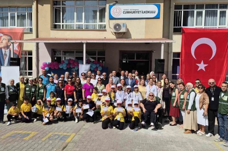Tekirdağ’da çocuklara sağlıklı hayat eğitimi verildi