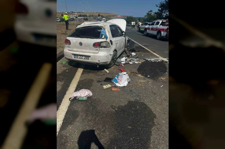 Tekirdağ’da feci kaza: Düğün hazırlığındaki çift yaralandı
