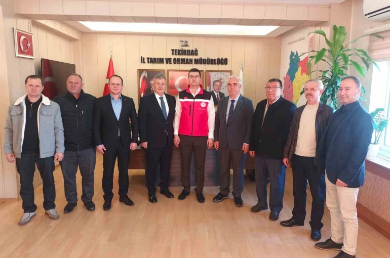 Tekirdağ’da tarımsal örgütlere birinci derece belge