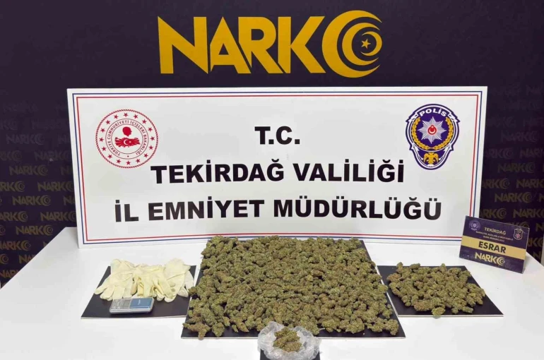 Tekirdağ’da uyuşturucu operasyonlarında 15 kişi tutuklandı