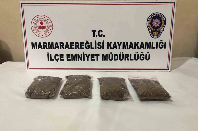 Tekirdağ’da uyuşturucu operasyonu