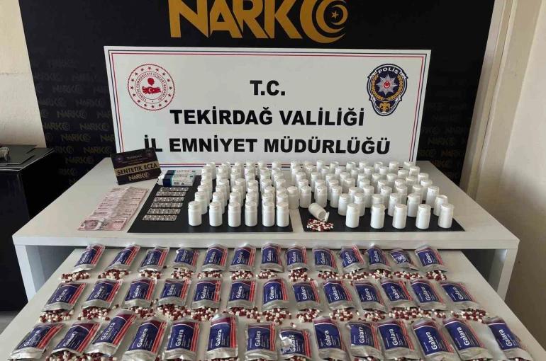 Tekirdağ’da zehir tacirlerine operasyon: 3 tutuklama
