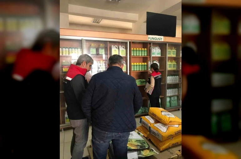 Tekirdağ’da zirai ilaç denetimi 