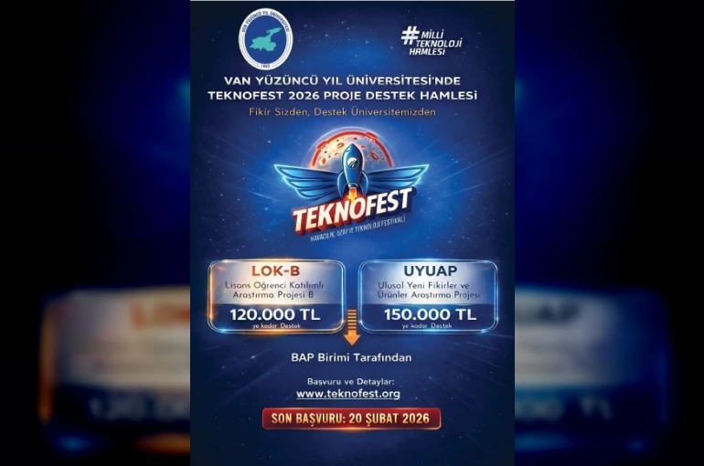 TEKNOFEST 2026 yolunda Van YYÜ’den öğrenci ve akademisyenlere önemli destek