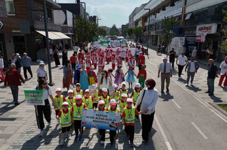 Temiz şehir Düzce’nin duyarlı çocukları 