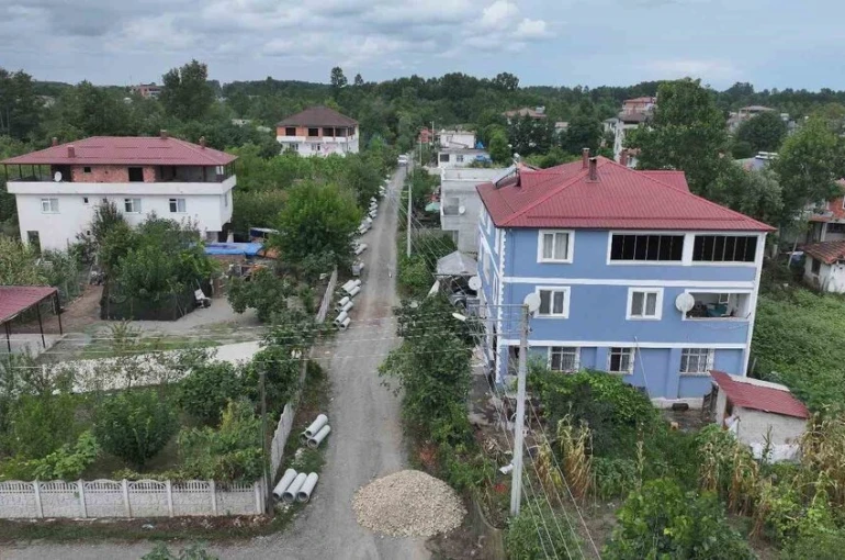 Terme’nin kanalizasyon problemi çözülüyor