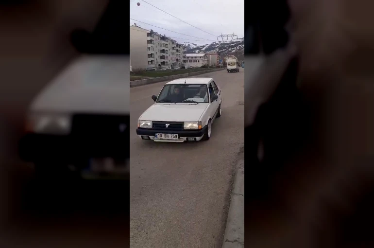 Ters yönde ilerledi, pişkinliği tepki çekti