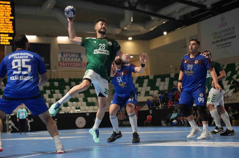 THF Erkekler Hentbol Süper Ligi: Giresunspor: 32 - Trabzon Büyükşehir Belediyesi: 32