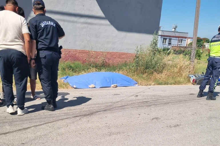 Tırla çarpışan motosikletin sürücüsü hayatını kaybetti