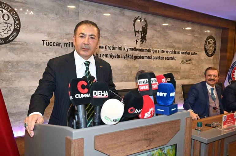 TOBB Başkanı Hisarcıklıoğlu’ndan DTO Başkanı Erdoğan’a övgü üstüne övgü