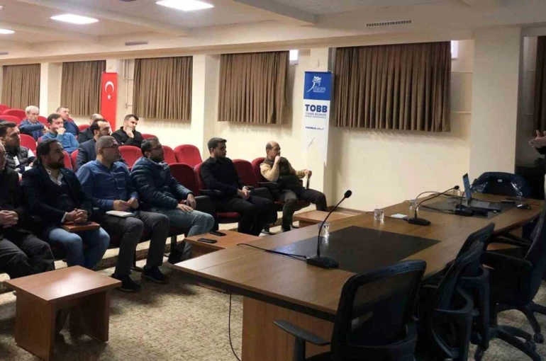 TOBB MYO’da Erasmus proje eğitimi gerçekleştirildi