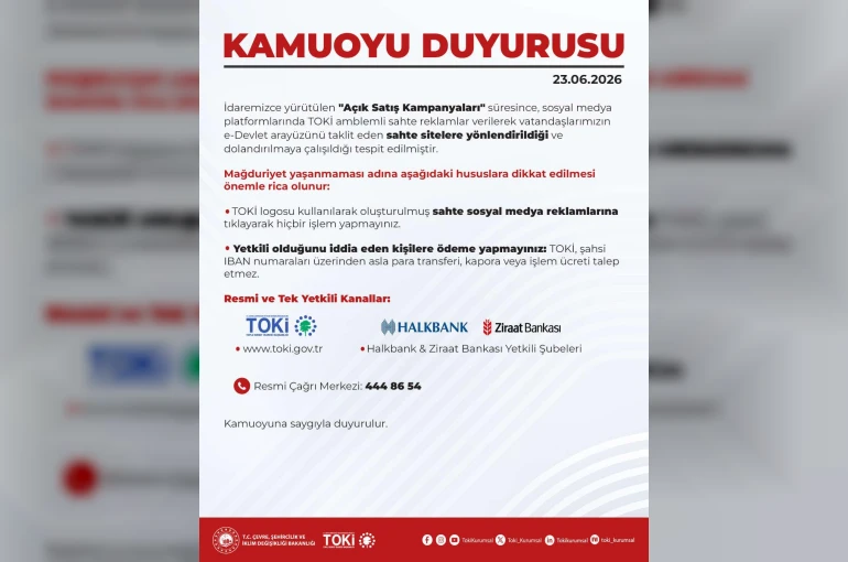 TOKİ fırsatçıları yine iş başında! Başvuru yapacaklara önemli uyarı