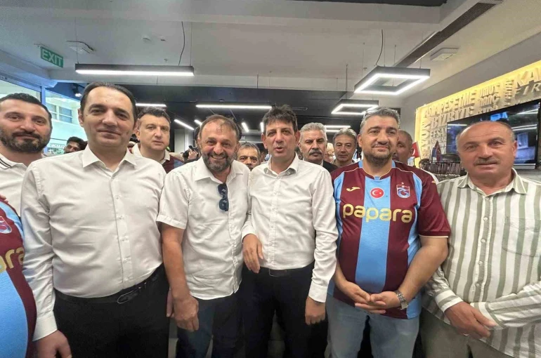Trabzon derneklerinden Trabzonspor forma satışına destek