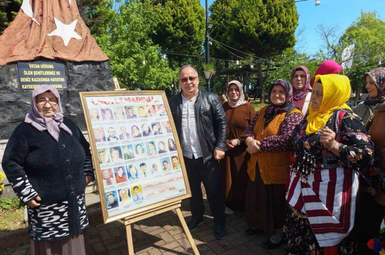 Trabzon’da 26 yıl önce deniz faciasında hayatını kaybeden 38 kişi unutulmadı