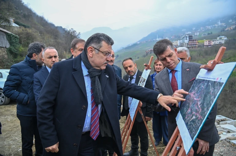 Trabzon’da Düzköy’e dev altyapı yatırımı 