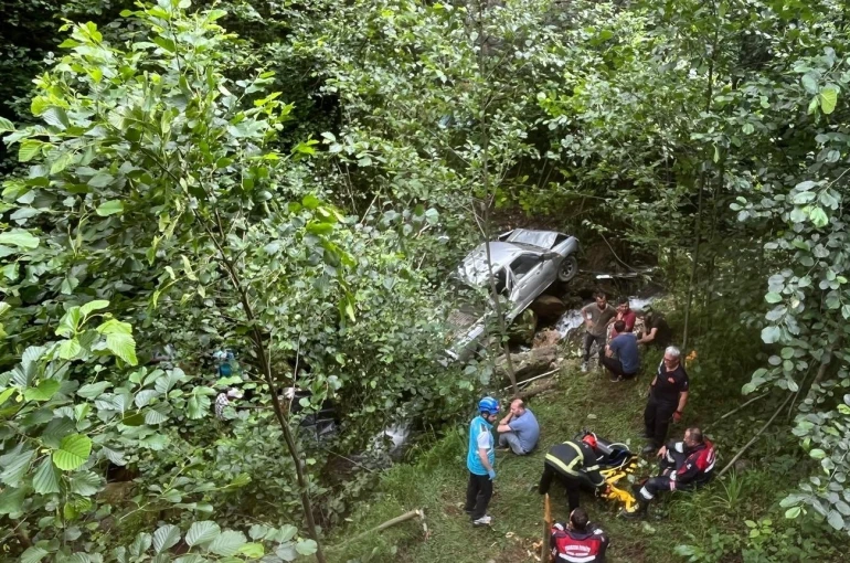 Trabzon’da trafik kazası: 1 ölü, 5 yaralı