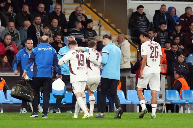 Trabzonspor’da Edin Visca sakatlandı