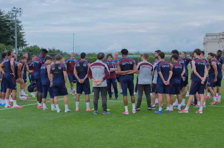 Trabzonspor’da Onuachu, yeni sezon hazırlıklarına katıldı