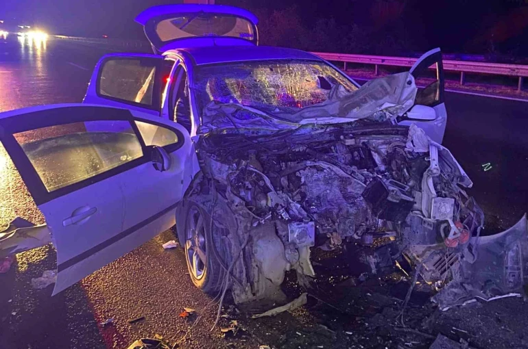 Trafik kazasında bir kişi hayatını kaybetti