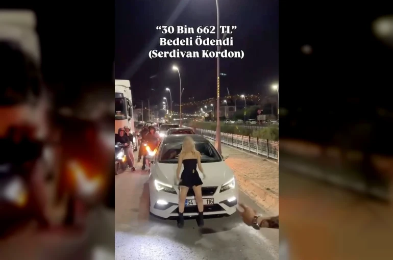 Trafikte dans pahalıya patladı: Aynı videoyu "Bedel ödendi" notuyla yeniden paylaştı