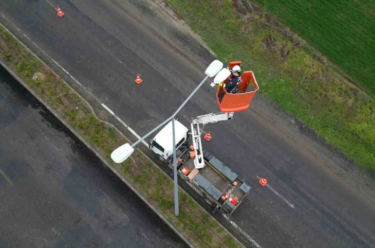 Trakya’da sokak aydınlatmalarında LED dönüşüm süreci başladı