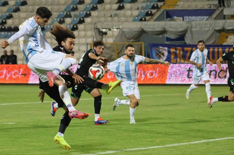 Trendyol 1. Lig: Erzurumspor FK: 1 - Sakaryaspor: 1