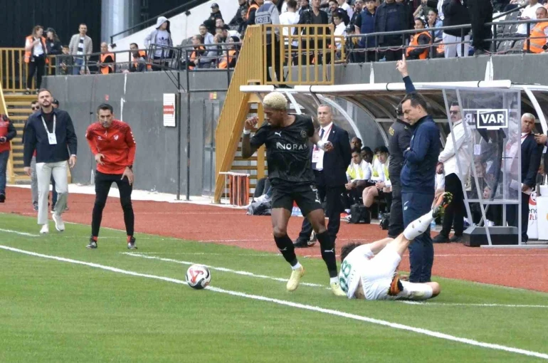 Trendyol 1. Lig: Manisa FK: 1 - Serik Spor: 0