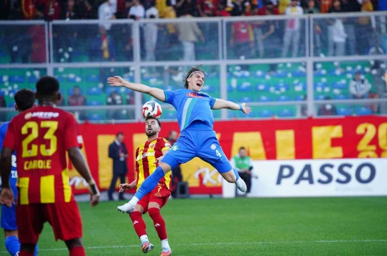 Trendyol Süper Lig: Çaykur Rizespor: 0 - Kayserispor: 1 (Maç sonucu)