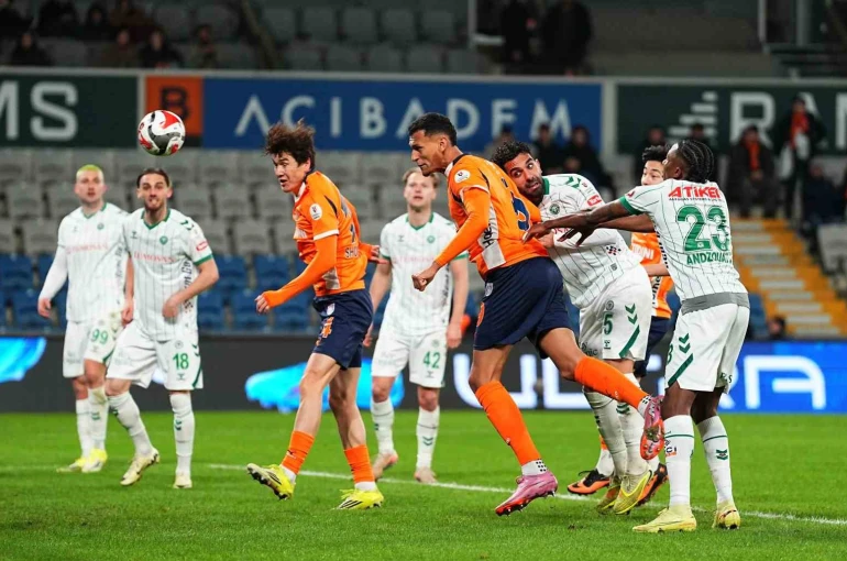 Trendyol Süper Lig: RAMS Başakşehir: 2 - Konyaspor: 0 (Maç sonucu)
