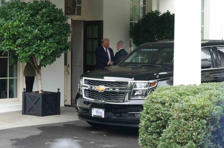 Trump ve Netanyahu Beyaz Saray’da bir araya geldi