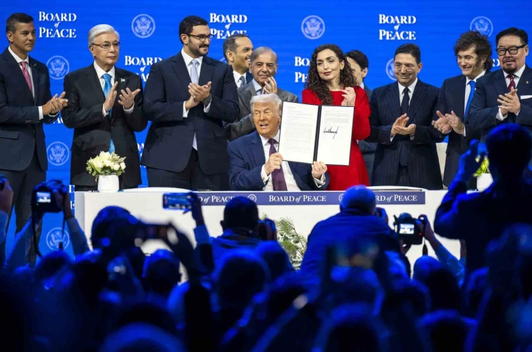 Trump’ın kurduğu Barış Kurulu’nun kuruluş sözleşmesi Davos’ta imzalandı