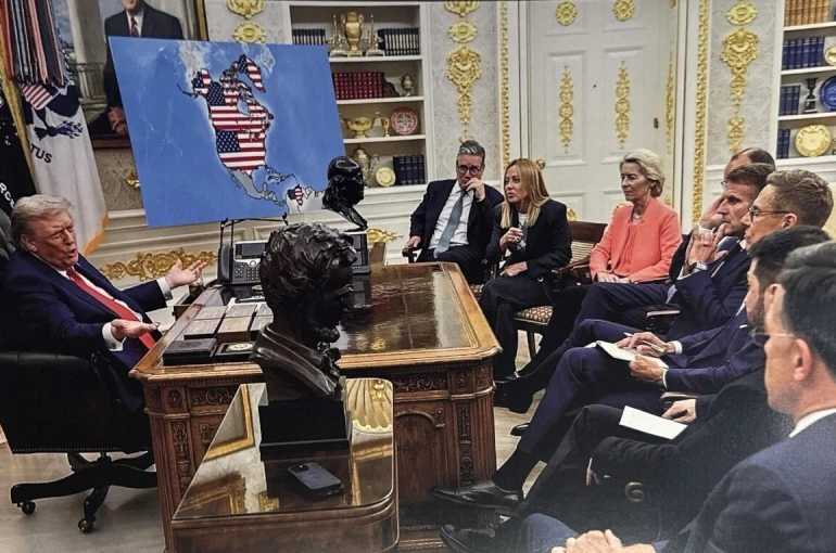 Trump’tan Kanada, Grönland ve Venezuelalı "yeni ABD haritası" paylaşımı