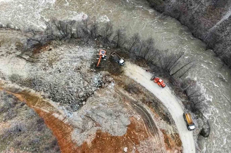 Tunceli-Ovacık yolu trafiğe açıldı 