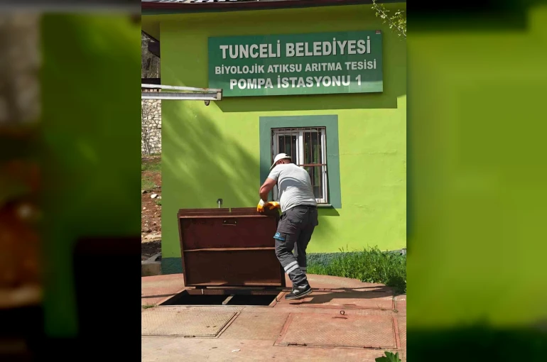 Tunceli’de altyapı için yoğun mesai