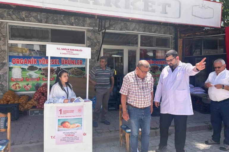 Tunceli’de "Hareket Yaşını Öğren, Sağlıklı Yaşa" seferberliği başladı