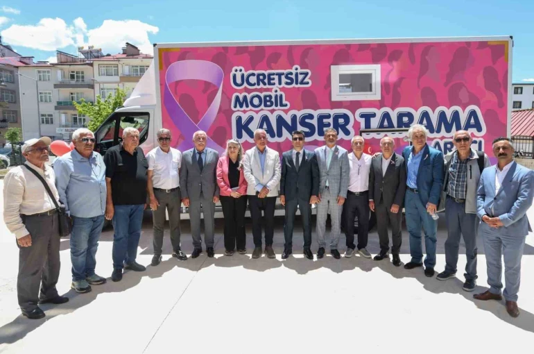 Tunceli’de Mobil Kanser Tarama Aracı hizmete başladı