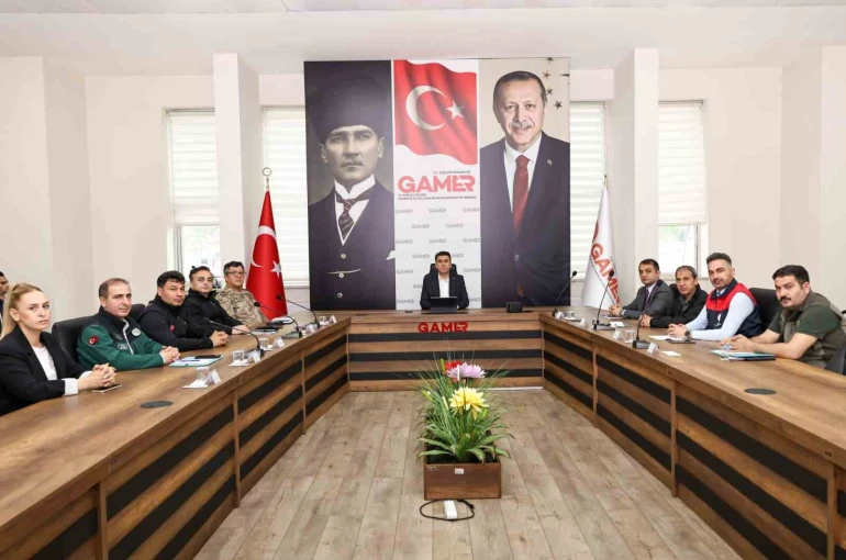 Tunceli’de yağışlarla birlikte taşkın riski masaya yatırıldı 