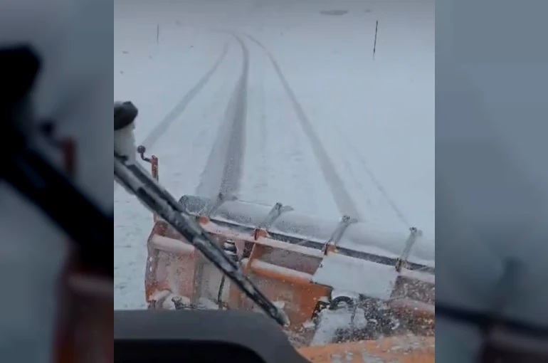 Tunceli’nin ilçelerinde kar etkili oldu