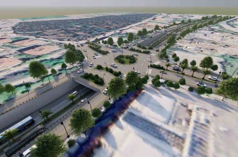 Turgutlu’nun trafik çilesini bitirecek dev projede ilk kazma vuruldu