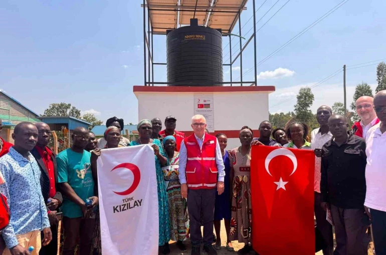 Türk Kızılayı’ndan Kenya’ya hayat veren dokunuş: 25 bin kişiye temiz su