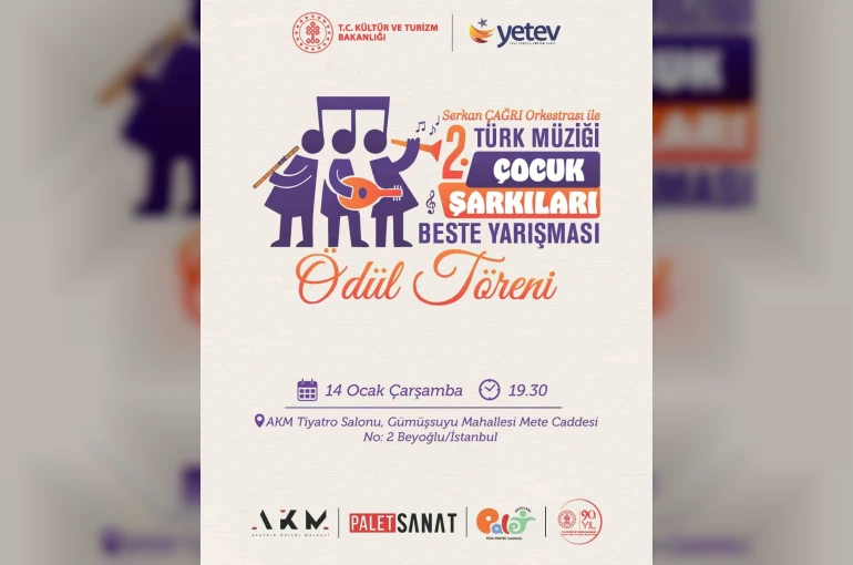 Türk Müziği Çocuk Şarkıları Beste Yarışması sonuçlandı