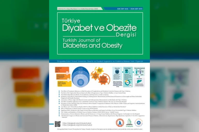 Türkiye Diyabet ve Obezite Dergisi’nin 2025 Aralık sayısı yayımlandı