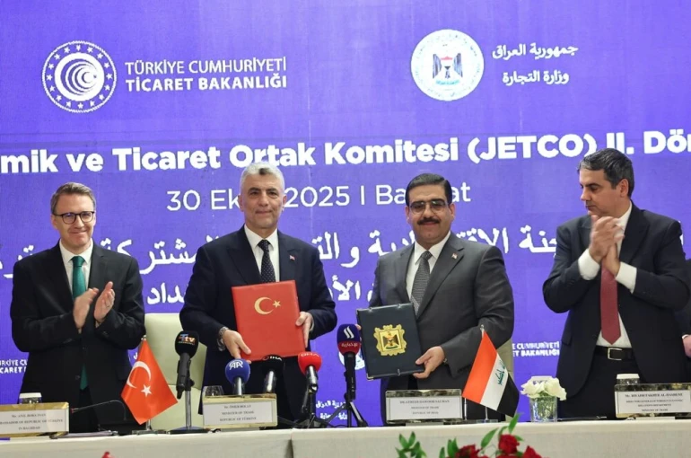 Türkiye ile Irak arasında "JETCO 2. Dönem Protokolü ve Fuarcılık Alanında İşbirliği Mutabakatı Zaptı" imzalandı