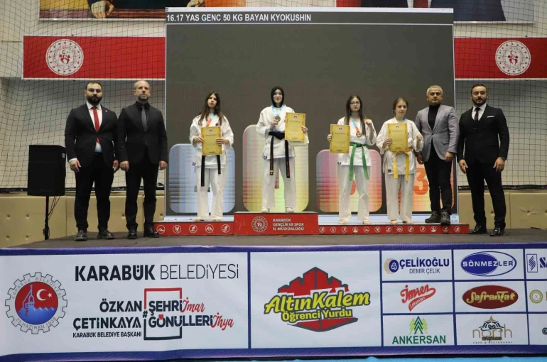 Türkiye Kyokushin Karate Şampiyonası, Karabük’te sona erdi