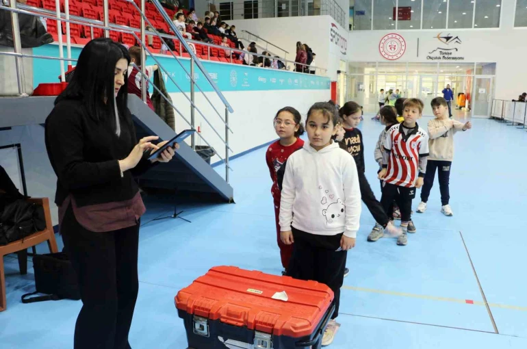 Türkiye Sportif Yetenek Taraması ve Spora Yönlendirme Programı sürüyor